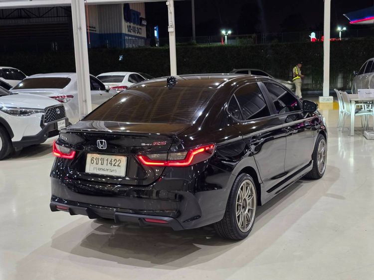 Honda City 2024 1.5 e:HEV RS Sedan เบนซิน ไม่ติดแก๊ส เกียร์อัตโนมัติ ดำ รูปที่ 4