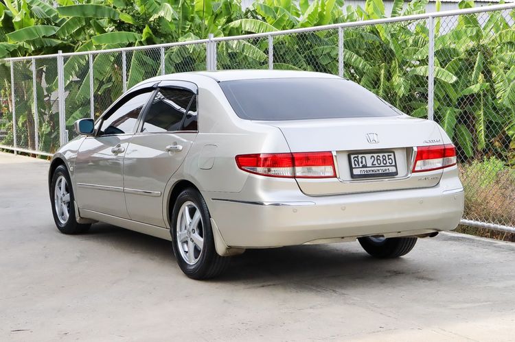 Honda Accord 2005 2.4 E Sedan เบนซิน ไม่ติดแก๊ส เกียร์อัตโนมัติ บรอนซ์ทอง รูปที่ 4