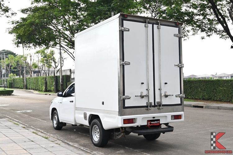 Toyota Hilux Revo 2021 2.4 Entry Pickup ดีเซล ไม่ติดแก๊ส เกียร์ธรรมดา ขาว รูปที่ 3