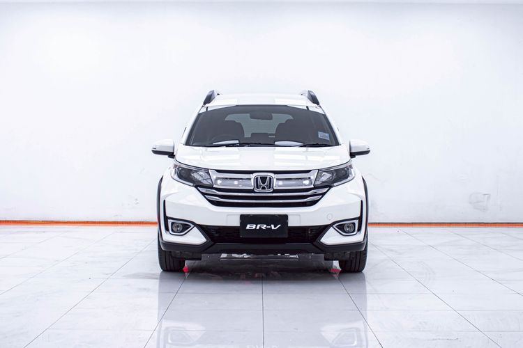 Honda BR-V 2021 1.5 V Utility-car เบนซิน ไม่ติดแก๊ส เกียร์อัตโนมัติ ขาว รูปที่ 4