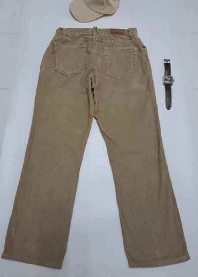 กางเกงทรงกระบอกขายาววินเทจสีน้ำตาล แบรนด์ Oldnavy‼️ รูปที่ 3