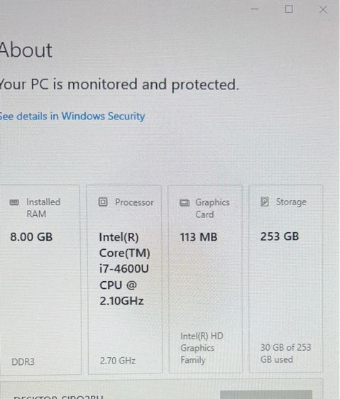 ThinkPad X240 จอ TouchScreen 12 นิ้ว Core 7 ลง WIN 10 Ram 8 GB SSD 256 ปุ่มไทย มีไฟ พร้อมที่ชาร์จแท้ รูปที่ 7