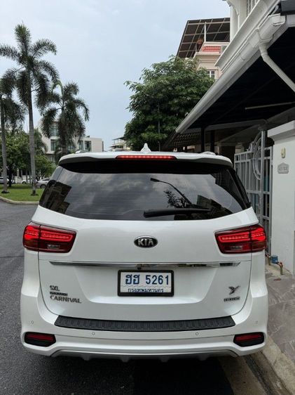 Kia Grand Carnival 2019 2.2 SXL Van ดีเซล ขาว รูปที่ 3