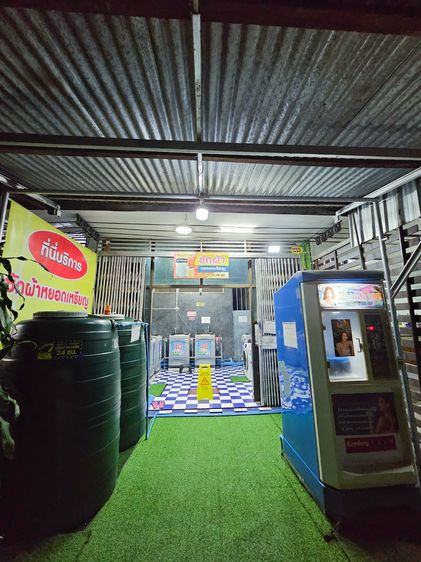 ขายเครื่องซักผ้าหยอดเหรียญ สภาพสวย ไม่โดนแดด  ใช้งานดีมาก ปกติดีทุกเครื่องครับ รูปที่ 4