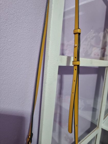 กระเป๋า Tory Burch Miller Leather Canvas Phone Crossbody Bag รูปที่ 5