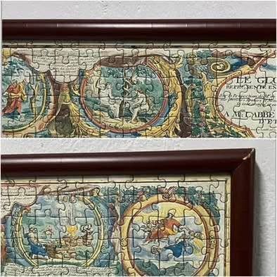 จิ๊กซอว์ ลายแผนที่โลก 2,000 ชิ้น พร้อมกรอบ  รูปที่ 3