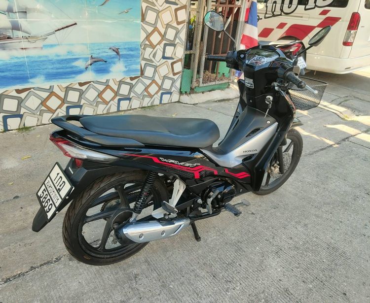 🛵ยังไงก็ขาย WAVE110i ปี 64 เครื่องดี สีสวย สตาร์ทมือ ไมล์ดิจิตอล เล่มชุดโอนครบ+เปลี่ยนถ่ายน้ำมันเครื่องฟรี ส่งฟรี30 ก.ม รูปที่ 7