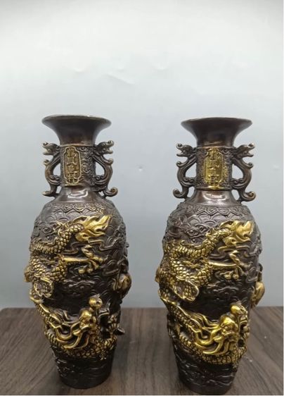 ✨แจ้กันประดับมังกรและฟีนิกซ์คู่✨