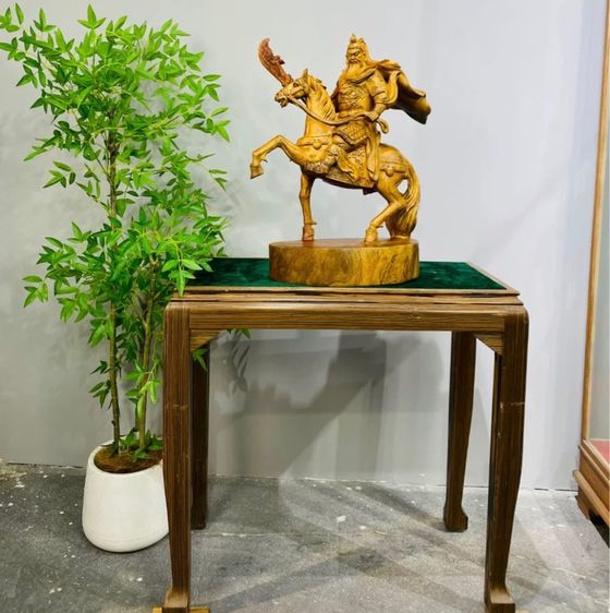 ✨เทพเจ้ากวนอูปางปราบมารไม้หอมการบูร ขี้ม้า รูปที่ 5