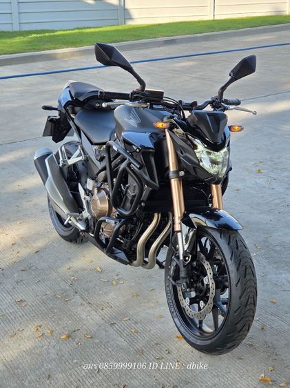 ฟรีดาวน์ HONDA CB500F สีดำดุ 