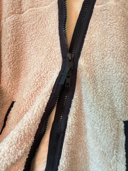 เสื้อขนแกะ มีฮู้ด ซิป 2 way รูปที่ 3