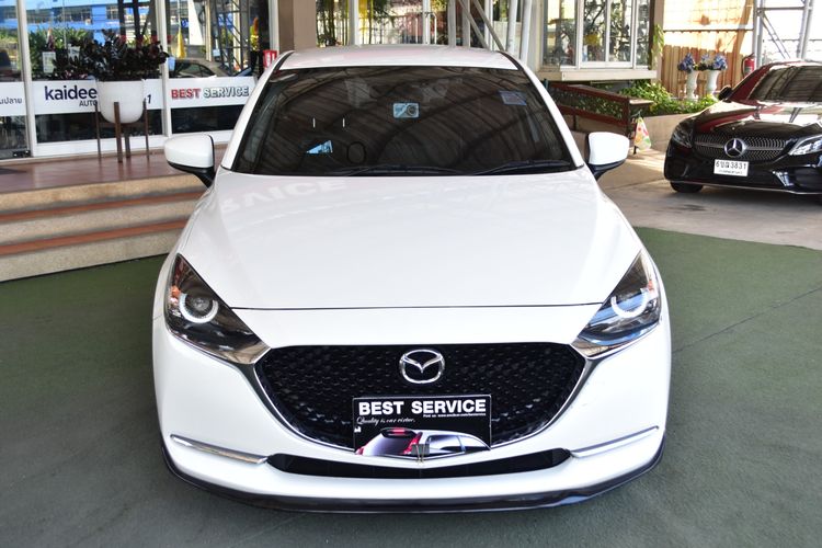 Mazda Mazda 2 2024 1.3 Skyactiv-G S Leather Sports Sedan เบนซิน ไม่ติดแก๊ส เกียร์อัตโนมัติ ขาว รูปที่ 2