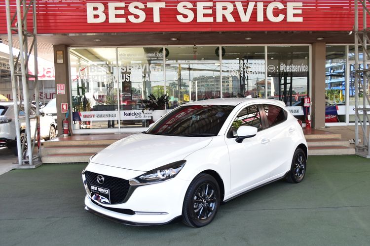 รถ Mazda Mazda 2 1.3 Skyactiv-G S Leather Sports สี ขาว