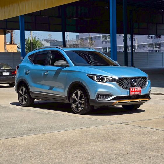 MG ZS 2021 EV Utility-car ไฟฟ้า ไม่ติดแก๊ส เกียร์อัตโนมัติ ฟ้า รูปที่ 3