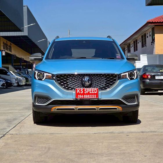 MG ZS 2021 EV Utility-car ไฟฟ้า ไม่ติดแก๊ส เกียร์อัตโนมัติ ฟ้า รูปที่ 2