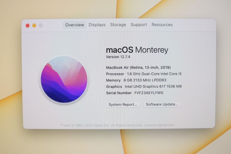 Macbook Air 13" 2019 Core i5 8.128GB  - ID25110306 รูปที่ 4