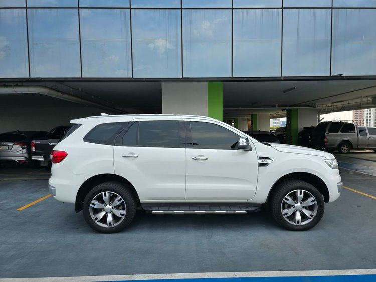 Ford Everest 2016 3.2 Titanium Plus 4WD Utility-car ดีเซล ไม่ติดแก๊ส เกียร์อัตโนมัติ ขาว รูปที่ 4