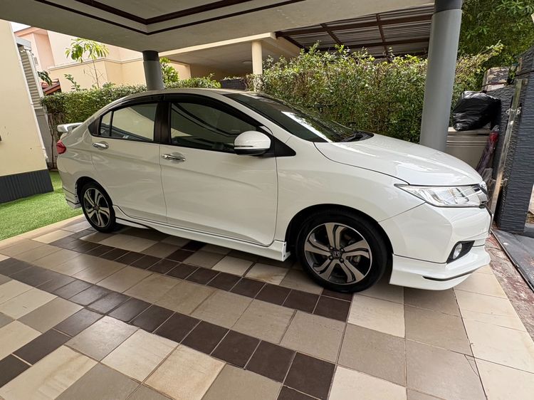 Honda City 2016 1.5 Sv Plus i-VTEC Sedan เบนซิน ไม่ติดแก๊ส เกียร์อัตโนมัติ ขาว รูปที่ 3