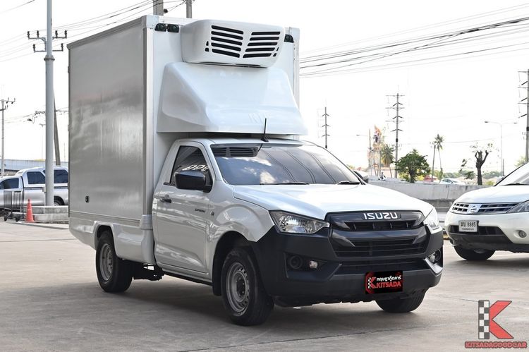 Isuzu D-MAX 2021 1.9 B Pickup ดีเซล ไม่ติดแก๊ส เกียร์ธรรมดา ขาว