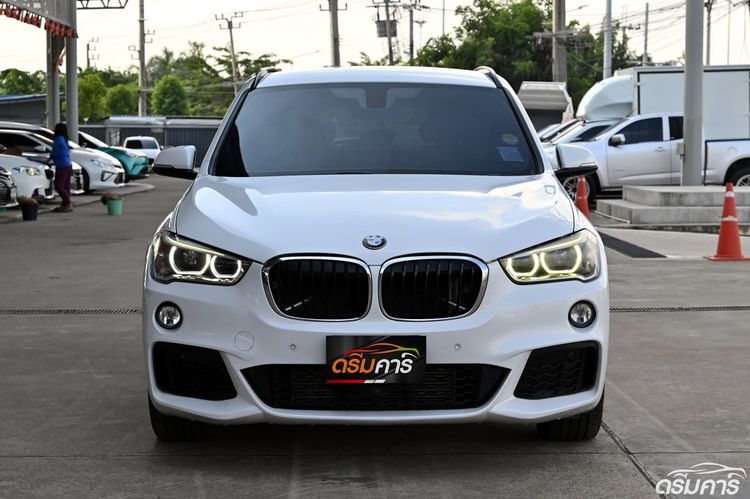 BMW X1 2017 2.0 sDrive18d M Sport Utility-car ดีเซล ไม่ติดแก๊ส เกียร์อัตโนมัติ ขาว รูปที่ 2