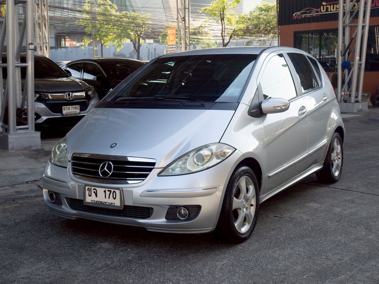 Mercedes-Benz A-Class 2007 A170 Sedan เบนซิน ไม่ติดแก๊ส เกียร์อัตโนมัติ บรอนซ์เงิน รูปที่ 3