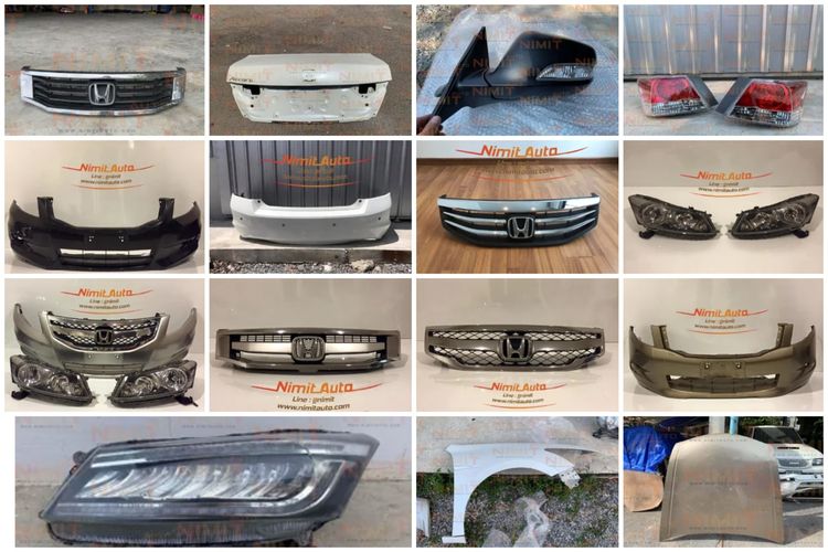 🚘 รวมอะไหล่ Honda Accord G8 (2008–2012) ของแท้ศูนย์ บอดี้พาร์ทมือสองครบรายการ สภาพดี พร้อมใช้งาน