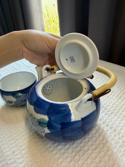 กาน้ำชาญี่ปุ่น อะริตะ-ยากิ (Arita ware) รูปที่ 3