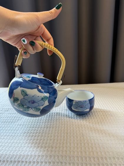 กาน้ำชาญี่ปุ่น อะริตะ-ยากิ (Arita ware) รูปที่ 4