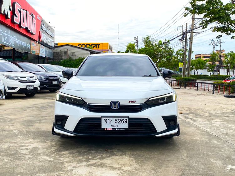 Honda Civic 2023 2.0 eHEV RS Sedan เบนซิน ไม่ติดแก๊ส เกียร์อัตโนมัติ ขาว รูปที่ 2
