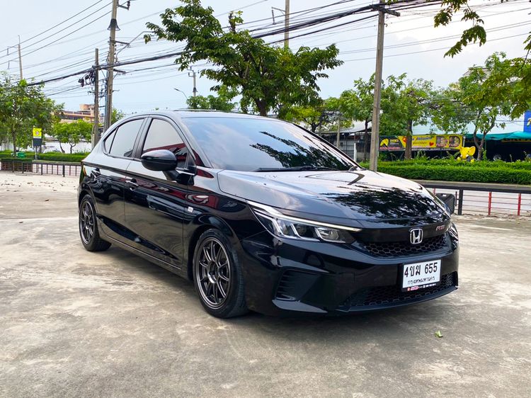 Honda City 2023 1.0 S+ Sedan เบนซิน ไม่ติดแก๊ส เกียร์อัตโนมัติ ดำ รูปที่ 3