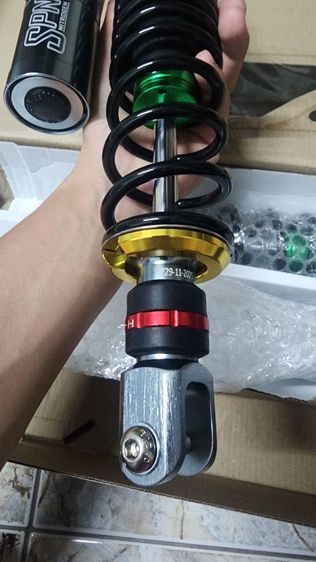 โช๊ค SPN ของใหม่มีใบรับประกัน ใส่ Xmax300 สูง 335 mm รูปที่ 2