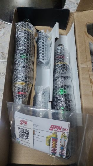 โช๊ค SPN ของใหม่มีใบรับประกัน ใส่ Xmax300 สูง 335 mm