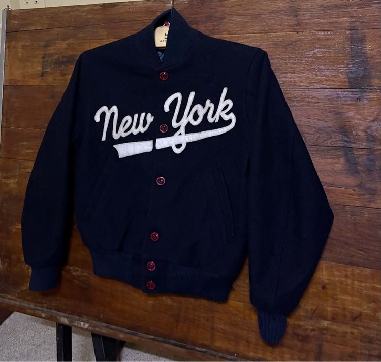 Vintage 80s EMPIRE NEW YORK WOOL SPORTWEAR JACKET รูปที่ 2