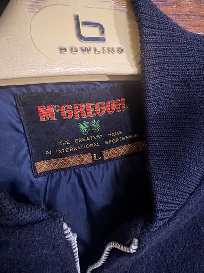 Vintage MCGREGOR WOOL SPORTWEAR JACKET รูปที่ 4