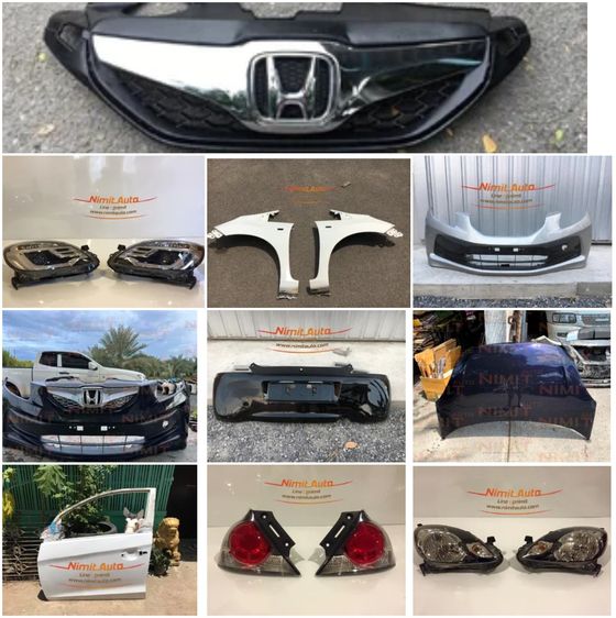 🚘 รวมอะไหล่ Honda Brio ของแท้ศูนย์ บอดี้พาร์ทมือสองครบรายการ สภาพดี พร้อมใช้งาน