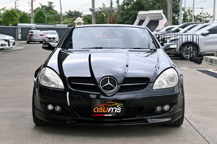 Mercedes-Benz SLK-Class 2005 SLK200 Kompressor Sedan เบนซิน ไม่ติดแก๊ส เกียร์อัตโนมัติ ดำ รูปที่ 4