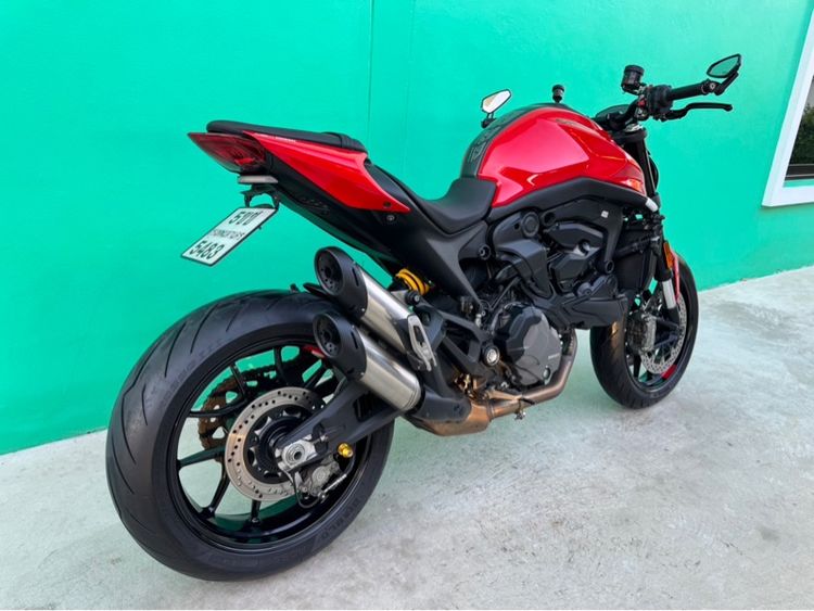 Ducati monster937 สีแดง ปี2022 วิ่ง200โล รูปที่ 3