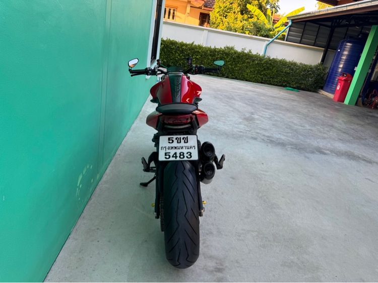 Ducati monster937 สีแดง ปี2022 วิ่ง200โล รูปที่ 9