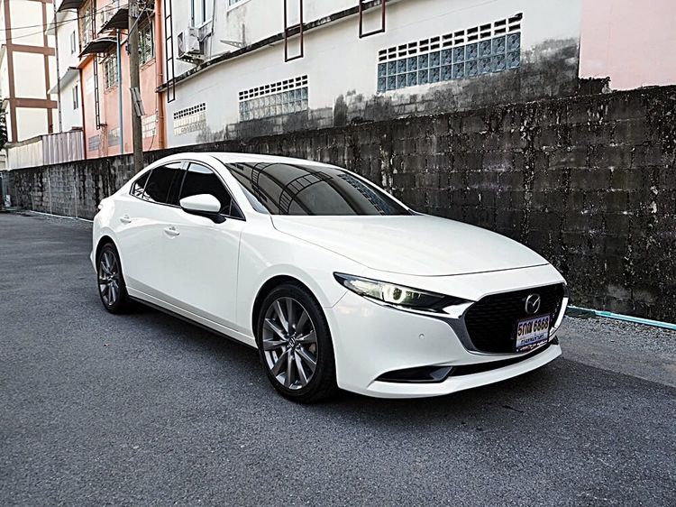 Mazda Mazda3 2020 2.0 SP Sedan เบนซิน ไม่ติดแก๊ส เกียร์อัตโนมัติ ขาว
