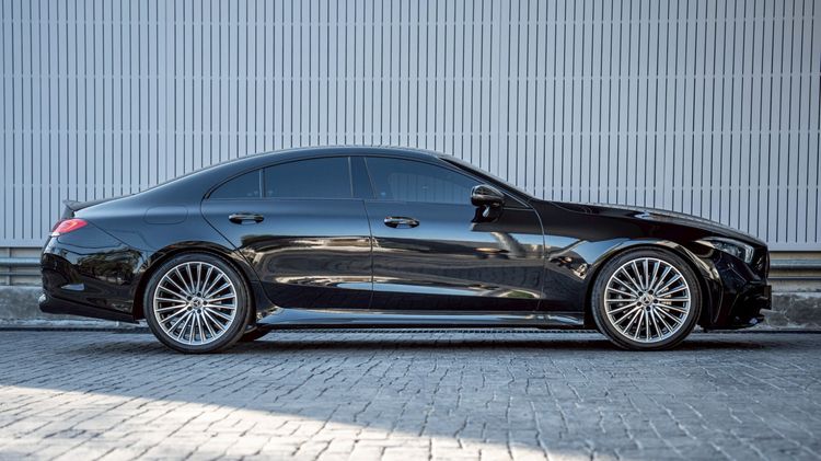 Mercedes-Benz CLS-Class 2022 CLS220 D AMG Sedan ดีเซล ไม่ติดแก๊ส เกียร์อัตโนมัติ ดำ รูปที่ 4