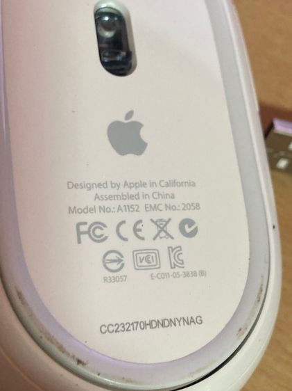 เม้าส์ Apple  Mouse A1152 สภาพดี ใช้งานได้ปกติ (มีเก็บเงินปลายทาง) รูปที่ 7