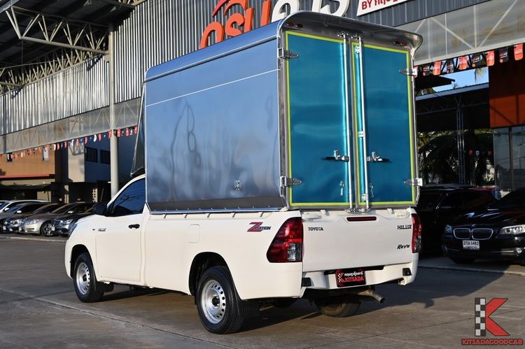 Toyota Hilux Revo 2023 2.4 Entry Pickup ดีเซล ไม่ติดแก๊ส เกียร์ธรรมดา ขาว รูปที่ 3