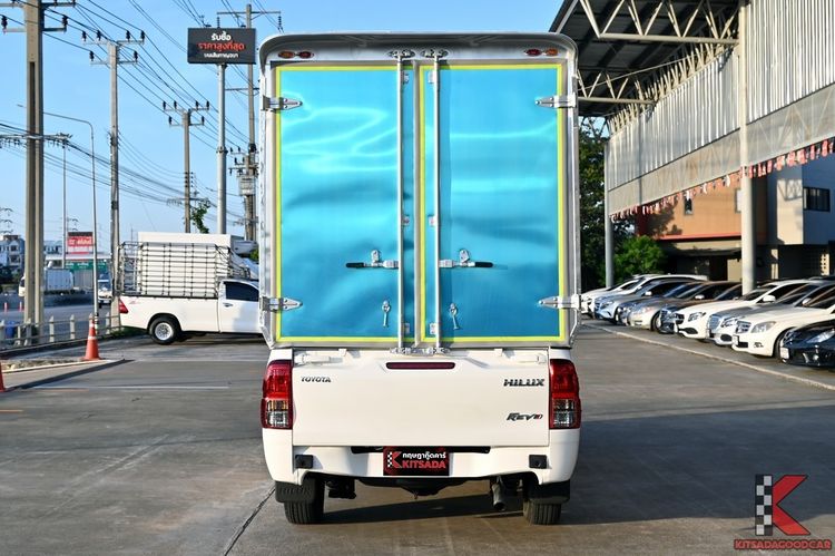 Toyota Hilux Revo 2023 2.4 Entry Pickup ดีเซล ไม่ติดแก๊ส เกียร์ธรรมดา ขาว รูปที่ 4