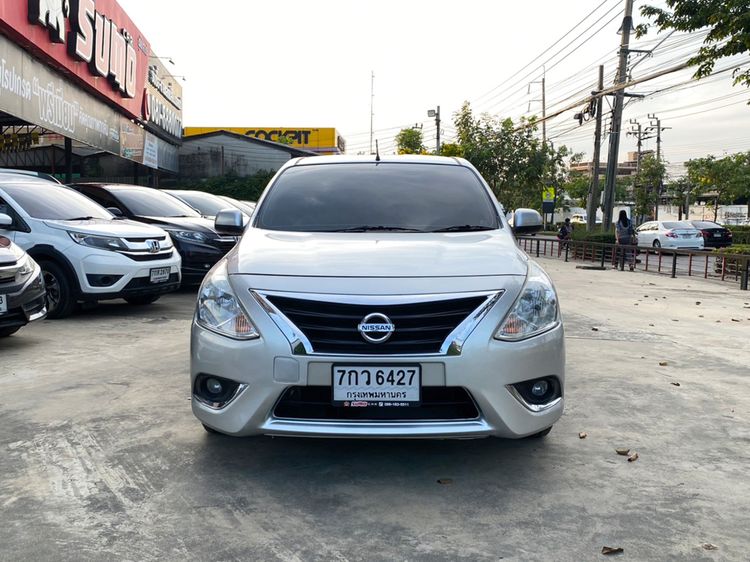 Nissan Almera 2018 1.2 E Sedan เบนซิน ไม่ติดแก๊ส เกียร์อัตโนมัติ บรอนซ์เงิน รูปที่ 2