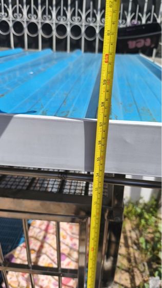 กรงสุนัขขนาดใหญ่สแตนเลสอย่างดีหนามีหลังคามีไฟพัดลม รูปที่ 5