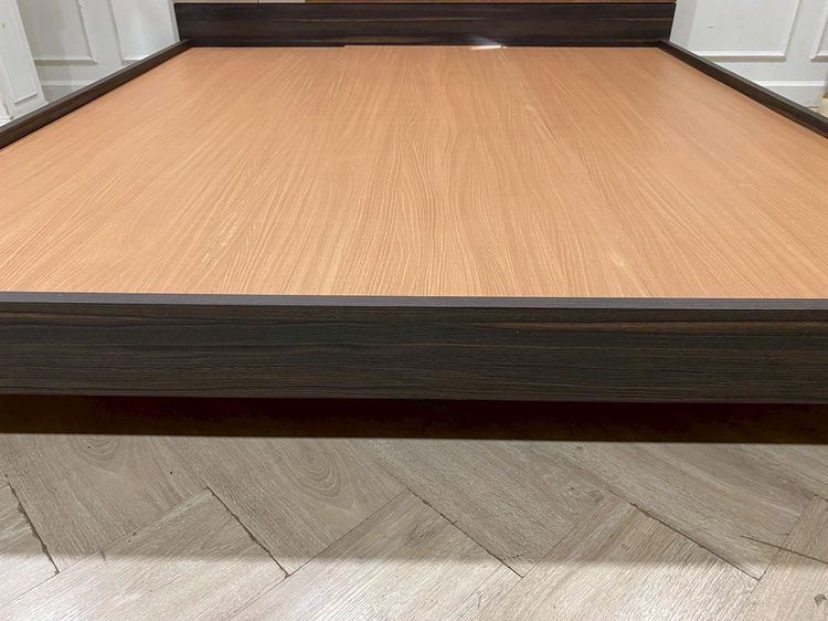 เตียงไม้ 6 ฟุต ขาเหล็ก ยี่ห้อ SB Furniture  รูปที่ 7