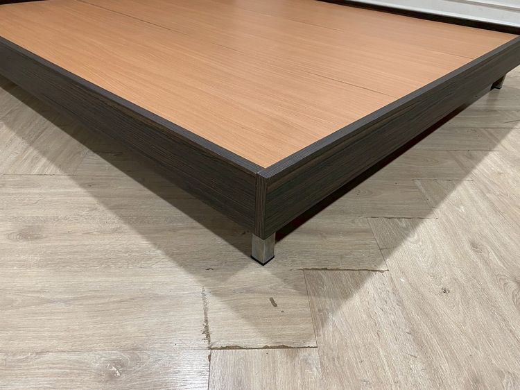 เตียงไม้ 6 ฟุต ขาเหล็ก ยี่ห้อ SB Furniture  รูปที่ 9