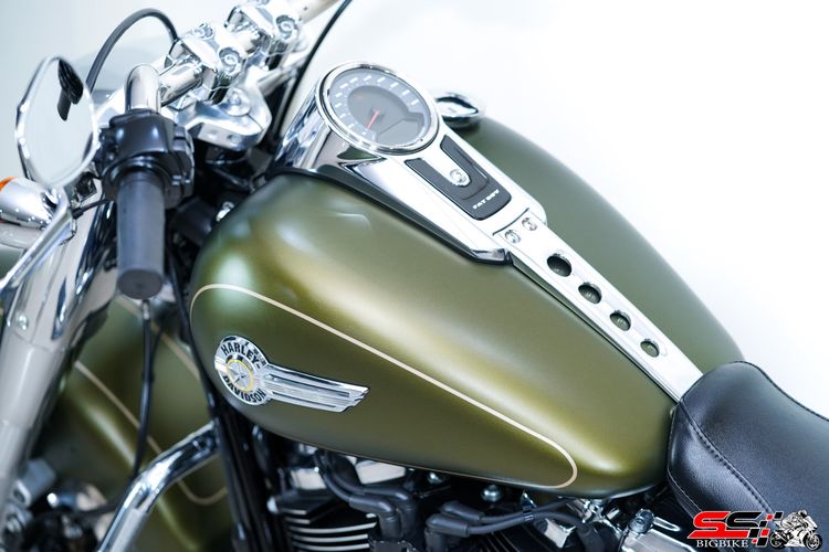 HARLEY DAVIDSON SOFTAIL FAT BOY114 Deadwood Green ปี2023 มือเดียว วิ่งแค่ 6,500km ไมล์แท้ ฟรีดาวน์ ออกรถไม่ต้องใช้เงิน รูปที่ 16