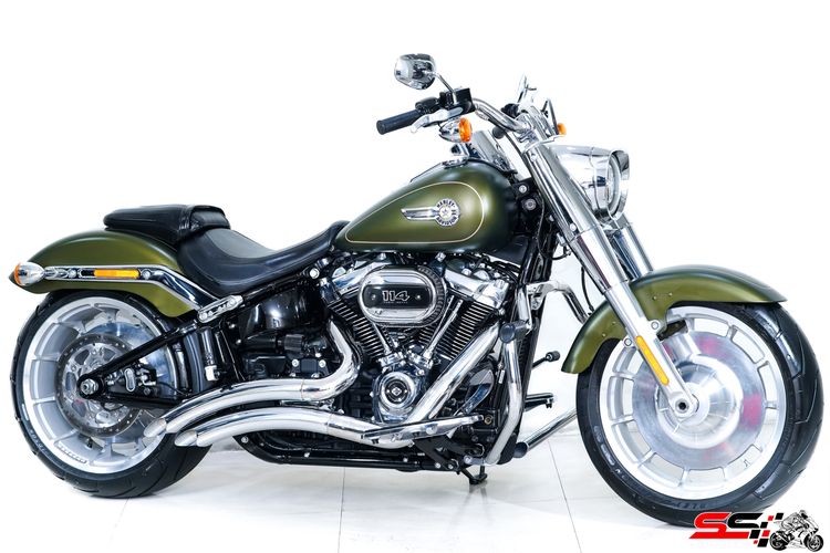 HARLEY DAVIDSON SOFTAIL FAT BOY114 Deadwood Green ปี2023 มือเดียว วิ่งแค่ 6,500km ไมล์แท้ ฟรีดาวน์ ออกรถไม่ต้องใช้เงิน รูปที่ 15