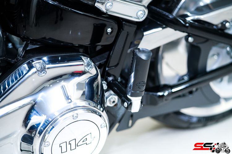 HARLEY DAVIDSON SOFTAIL FAT BOY114 Deadwood Green ปี2023 มือเดียว วิ่งแค่ 6,500km ไมล์แท้ ฟรีดาวน์ ออกรถไม่ต้องใช้เงิน รูปที่ 9